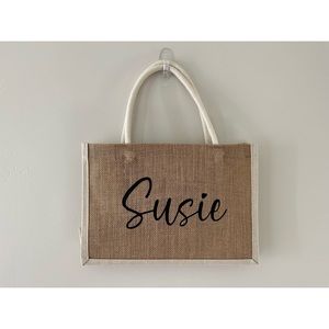 Beach Tote Bag - Susie
